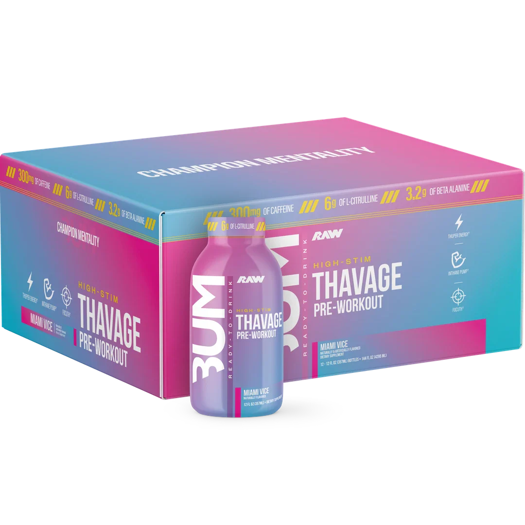 Thavage RTD Pre-Workout - Image 11