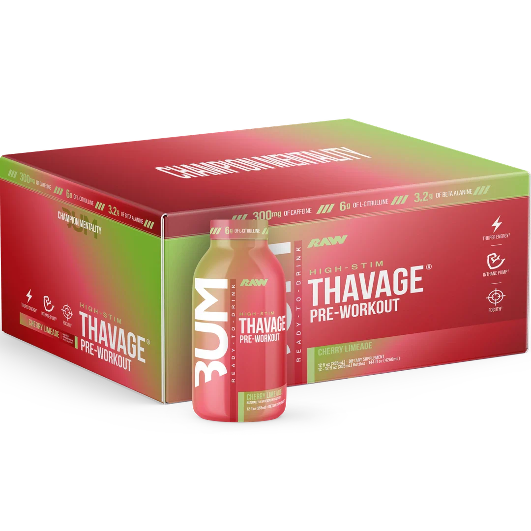 Thavage RTD Pre-Workout - Image 12