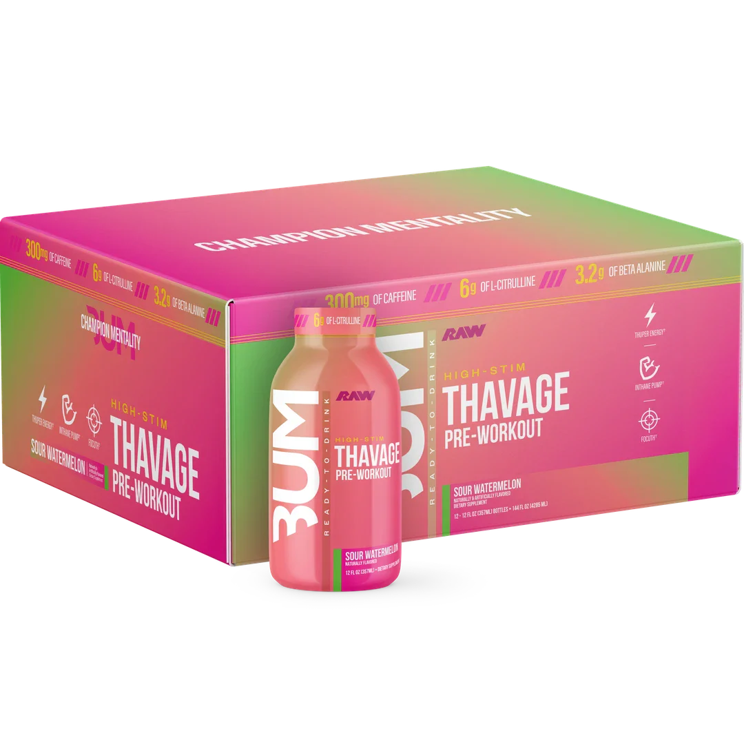 Thavage RTD Pre-Workout - Image 8